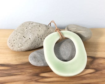 Pond Ceramic Pendant