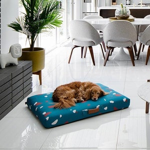 Modern Orthopedic Dog Bed, Laylo Terrazzo Dog bed, Large Dog Bed