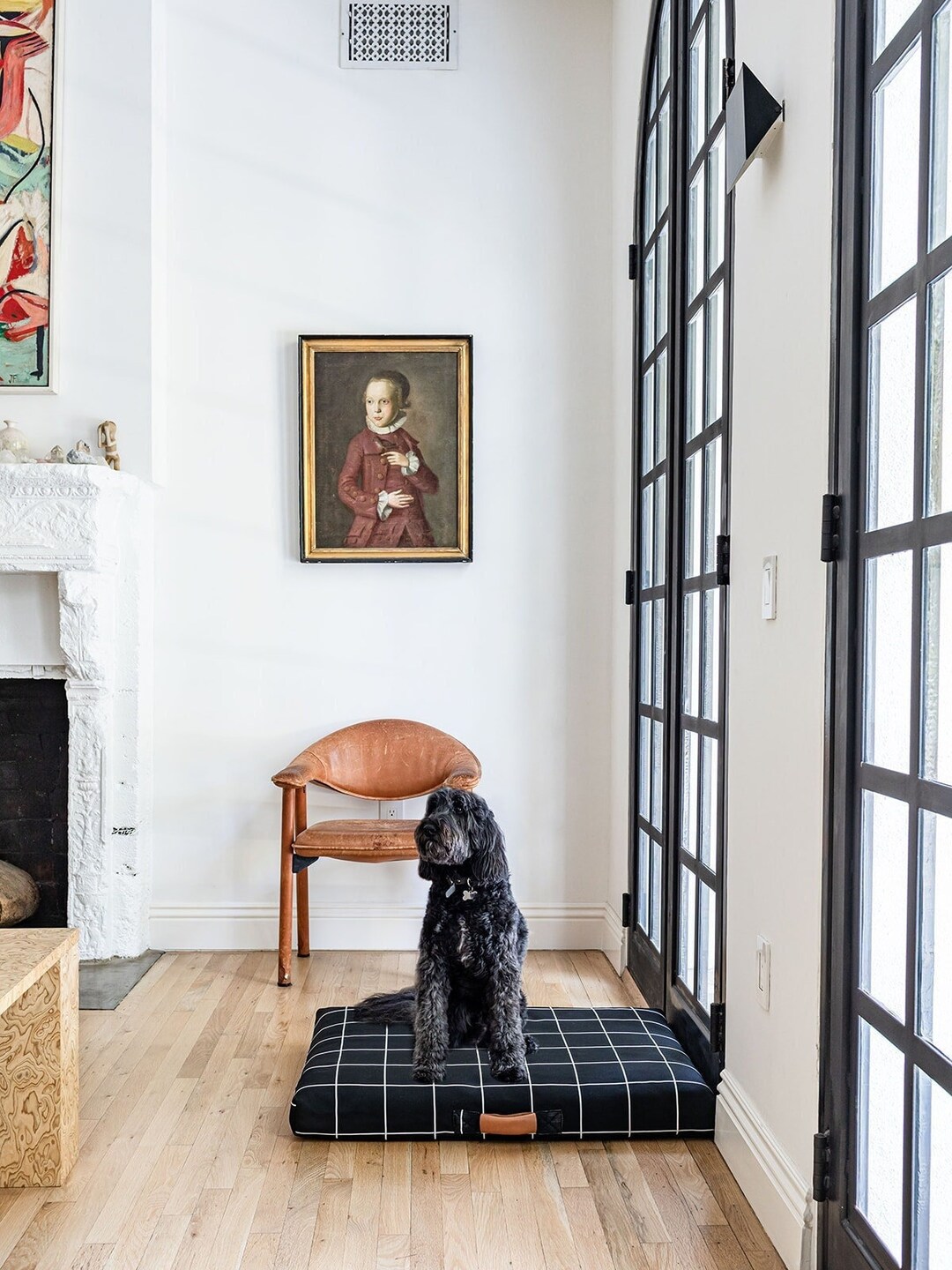 Luxury Dog Bed, Black Pet Bed, Medium Dog Bed, Extra Large Dog Bed, Dog