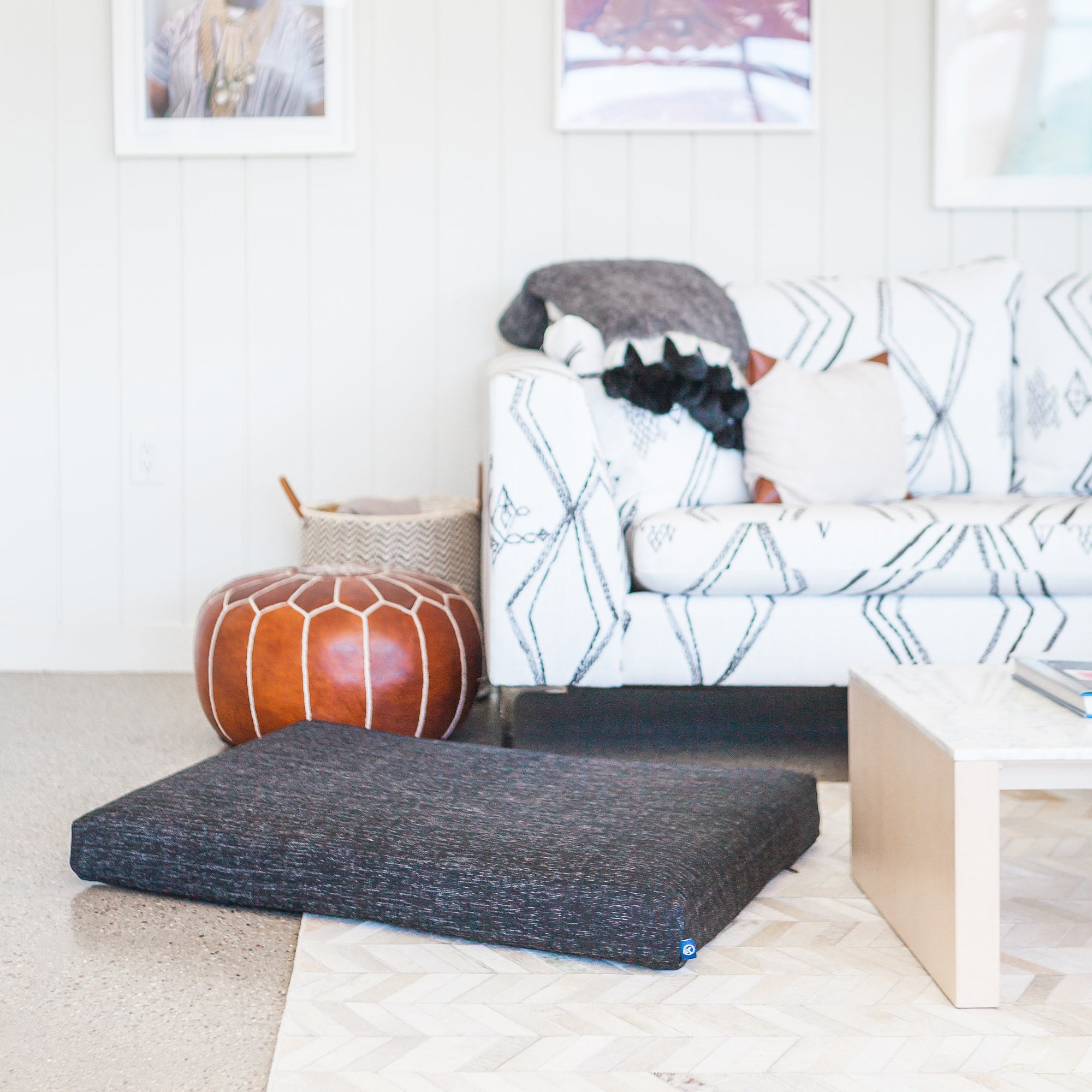 Modern Orthopedic Dog Bed Laylo Dog Bed Black Dog Bed Etsy