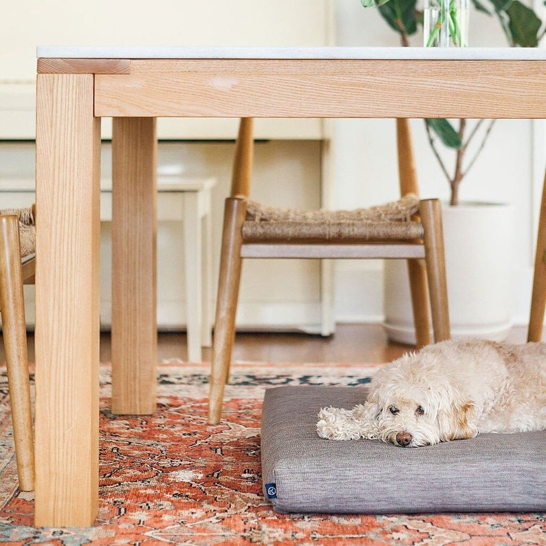Modern Orthopedic Dog Bed Laylo Dog Bed Gray Dog Bed Etsy