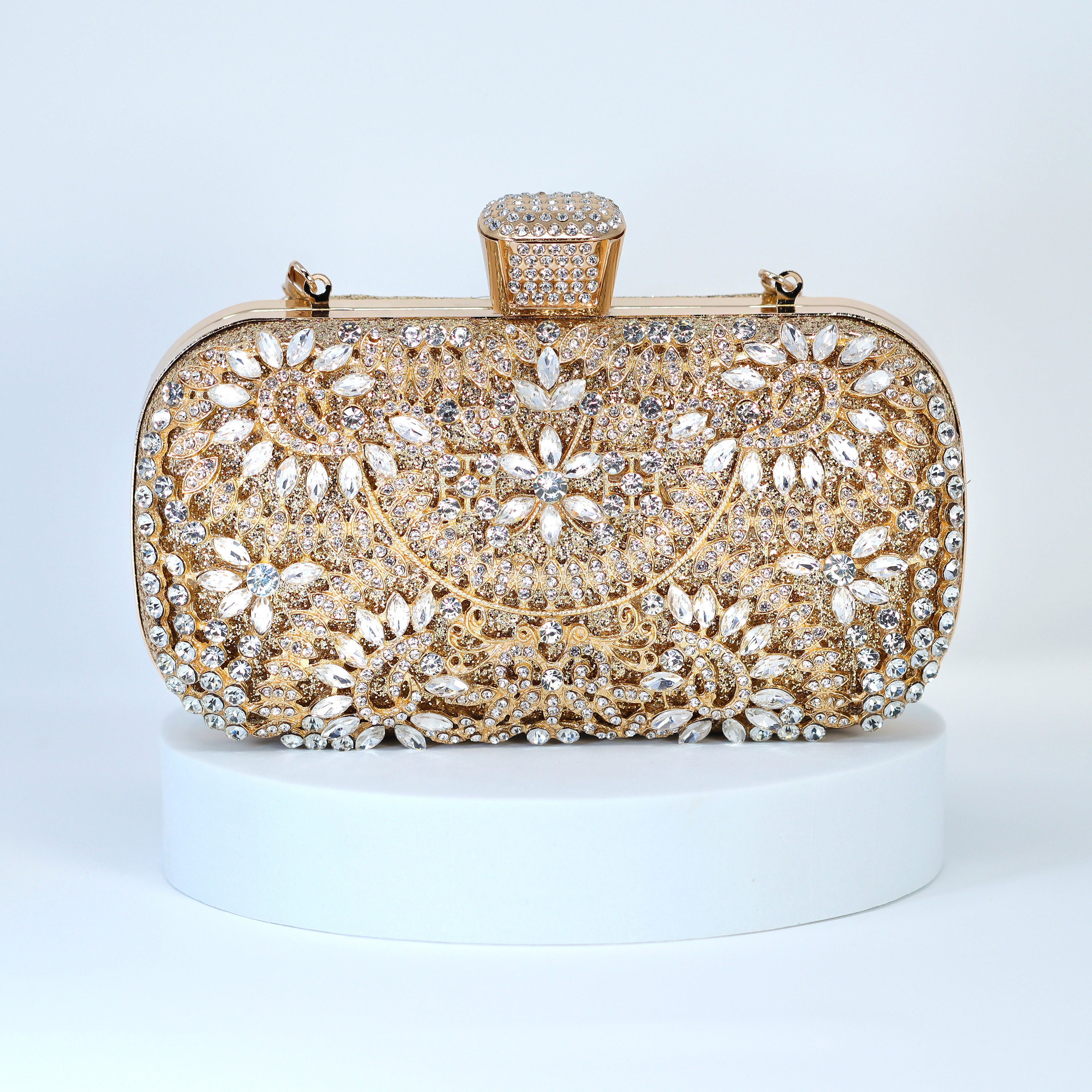 Diamond money clutch sale