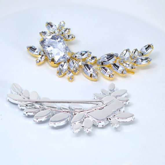 Brillantini Per Capelli Set 27 Forcine Capelli Sposa Con Fiori E Strass - Accessori Per Cerimonia, Matrimonio E Feste Accessori Sposa - Foto 11