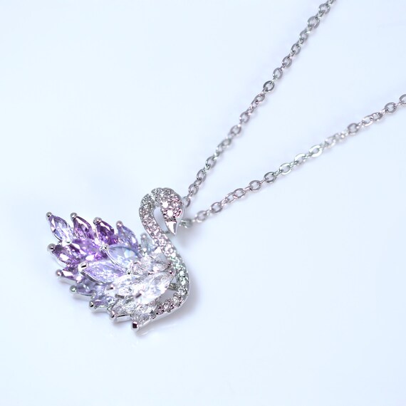 Lot - Lalique Crystal Swans Centerpiece