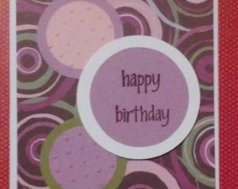 Happy Birthday Circles