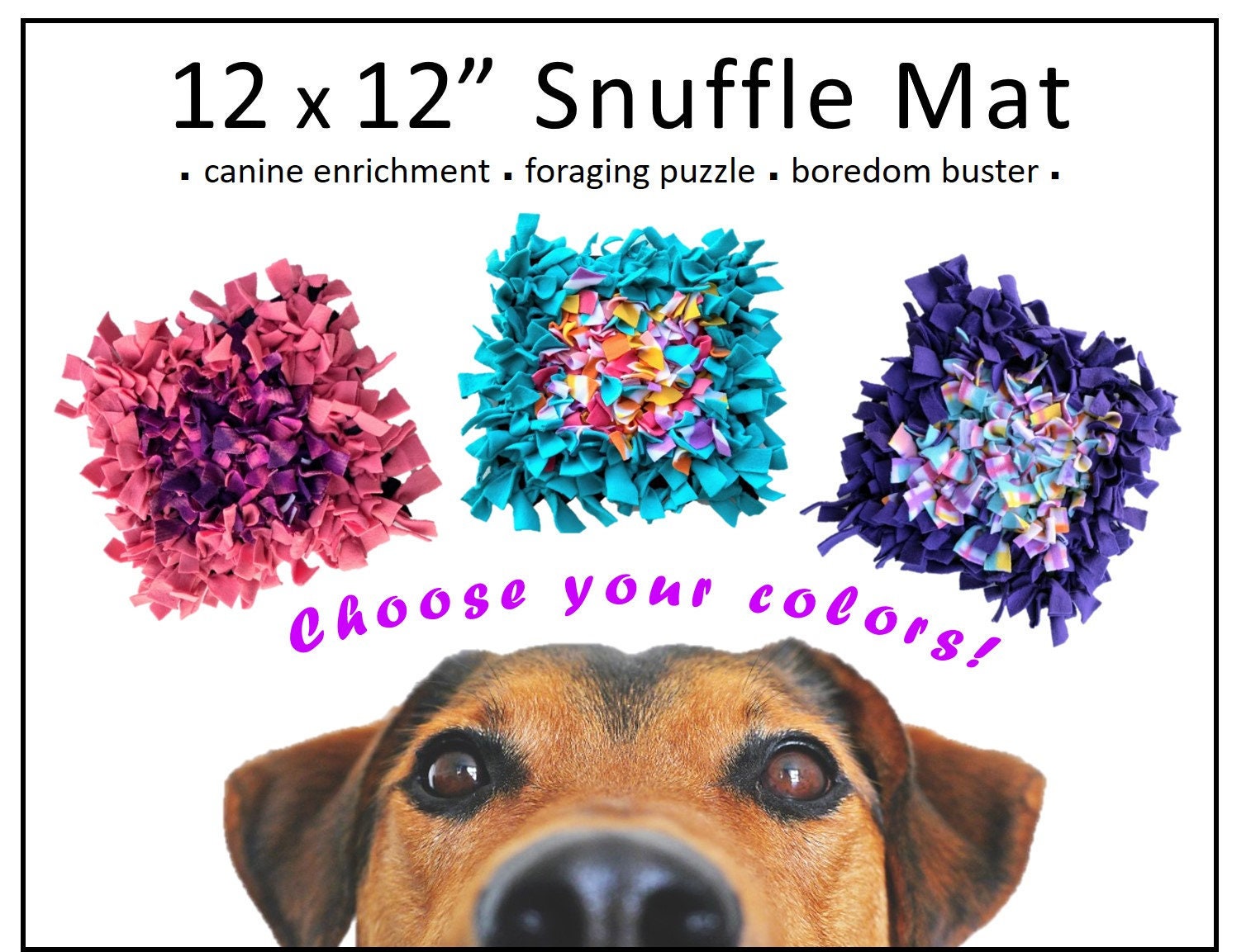 snuffle mat etsy