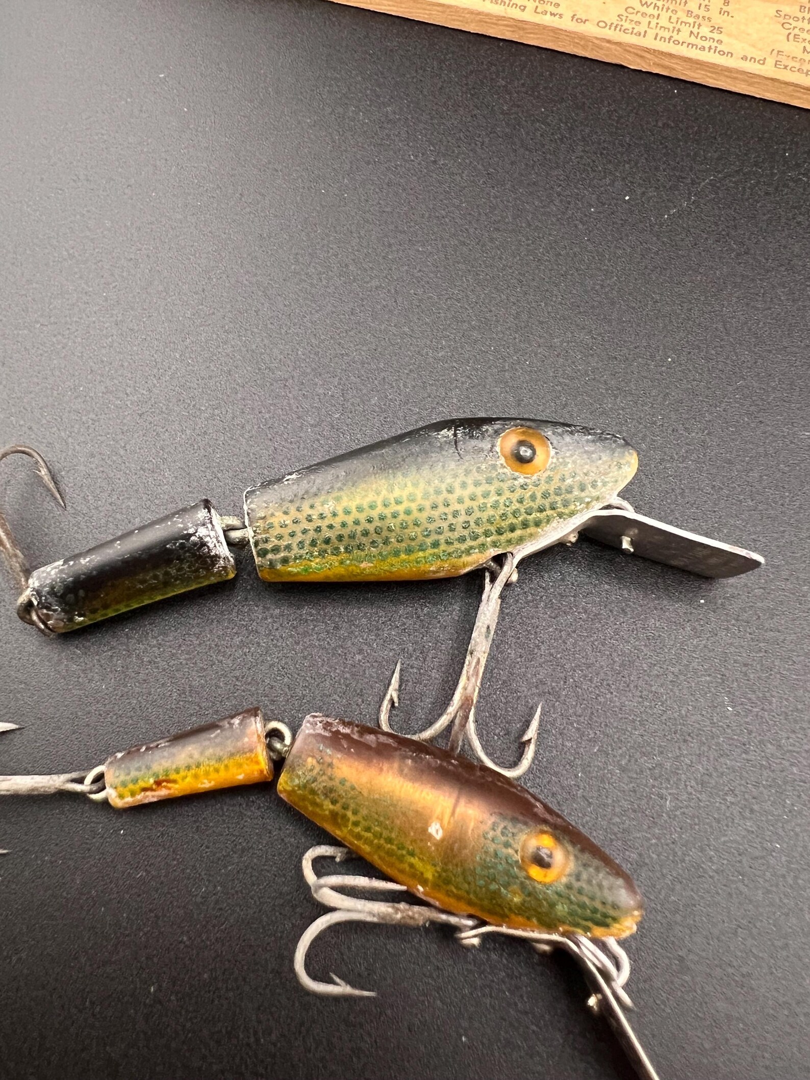 Vintage L&S Mira-lure Slo Sinker, Mira-lure Sinkers, Pike Master 35 ...