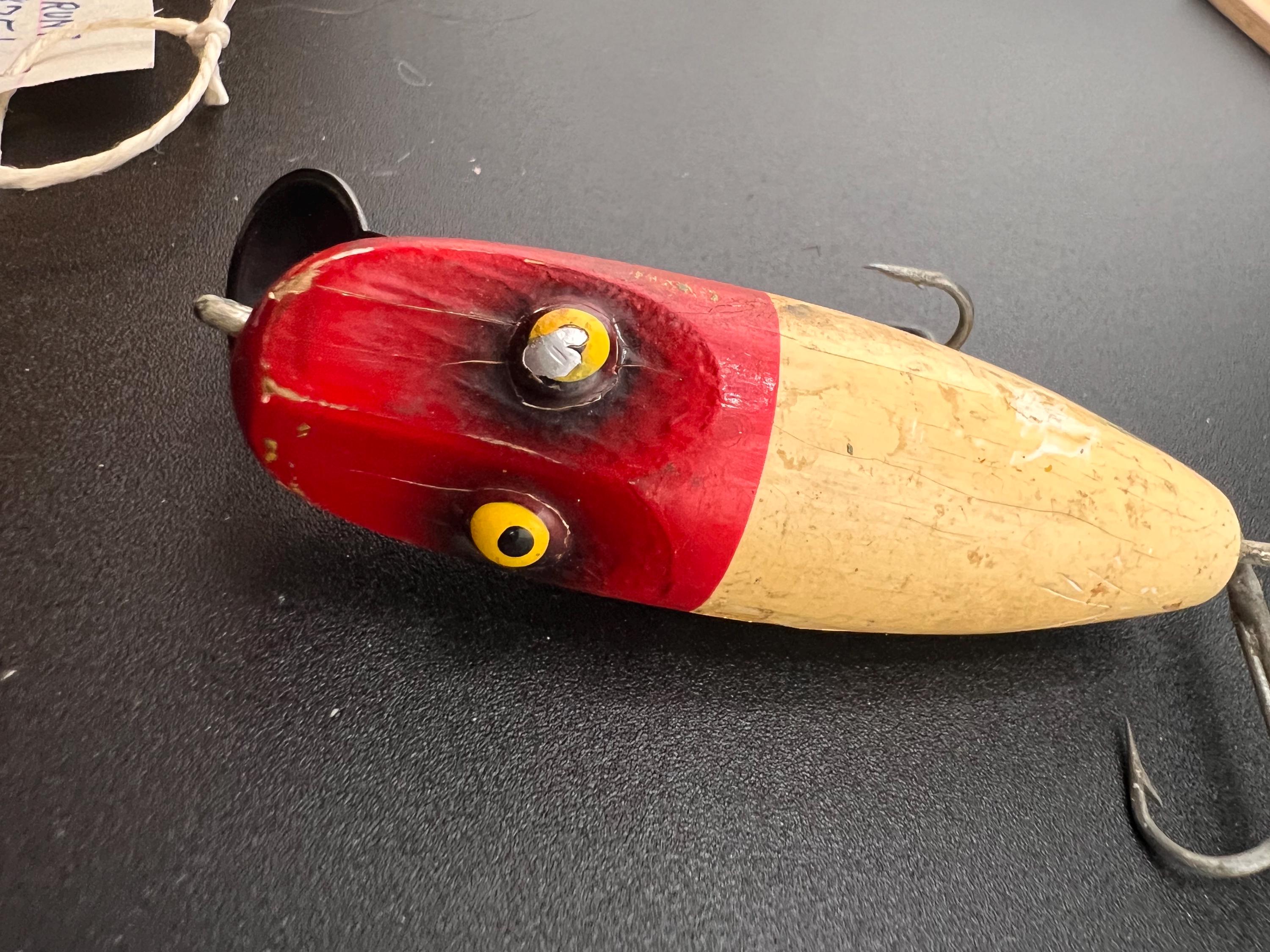 伝統ある伝統工芸：ヴィンテージのヘドン製ルアー（1930年代頃