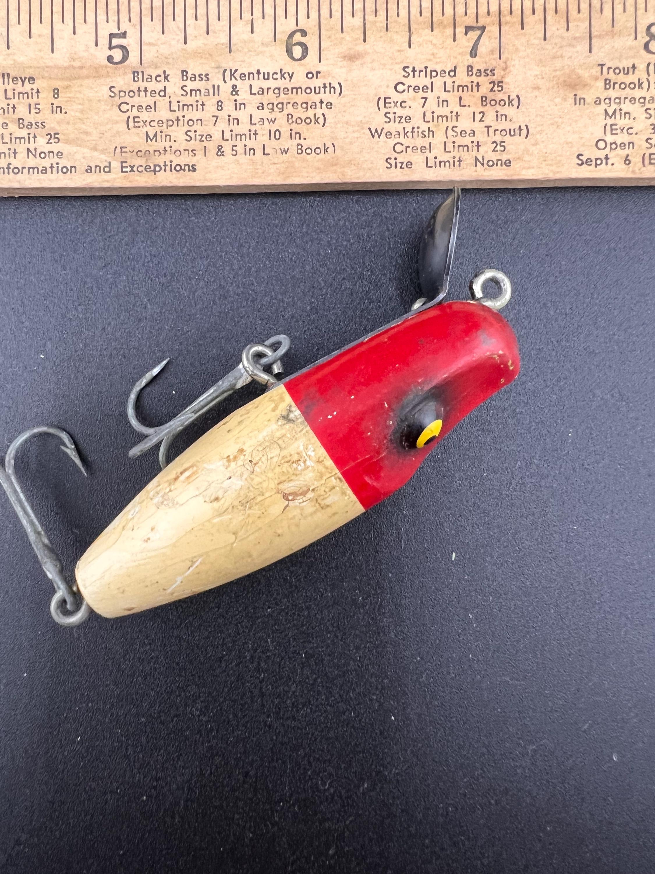 伝統ある伝統工芸：ヴィンテージのヘドン製ルアー（1930年代頃