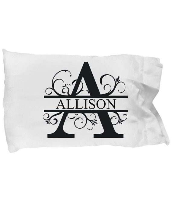 Pillowcase Personalized Pillow Case Standard Size Etsy