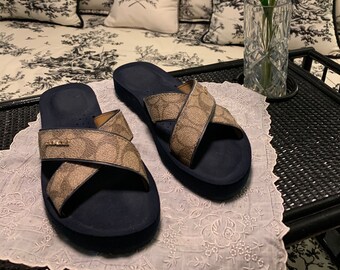coach flip flops marshalls
