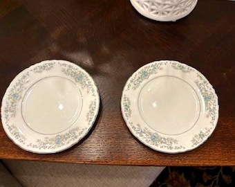 Norleans "Theresa" Bread and Butter plates (2) or small salad plates - vintage china