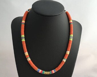 Beaded Necklace/Summer Necklace/Choker Necklace/Boho Necklace