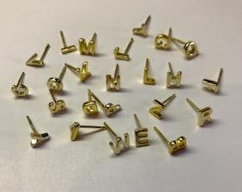 Initial Earrings