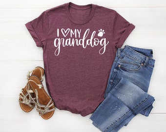 Granddog Shirt Etsy