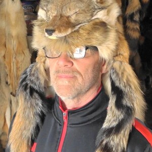 coyote fur hat