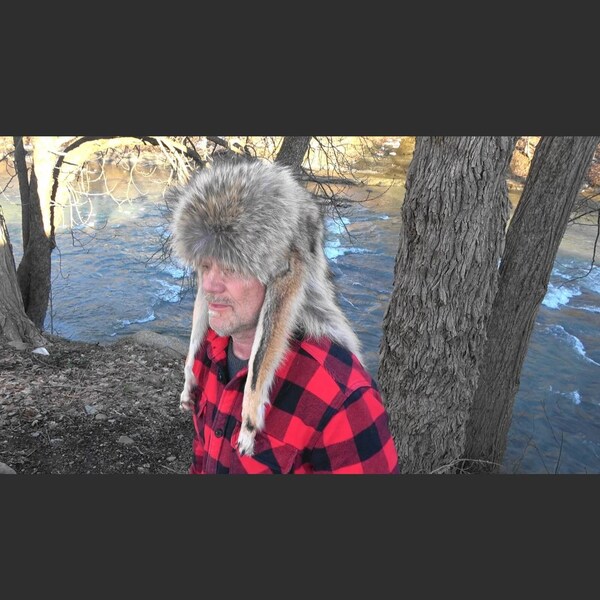 Mens Fur Hat Etsy