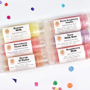 Solid Perfume Sticks,  Read Description!!, Perfume Balm, Sample Perfume, Stocking Stuffers, Favors, Birthday Favors, Bridal Shower