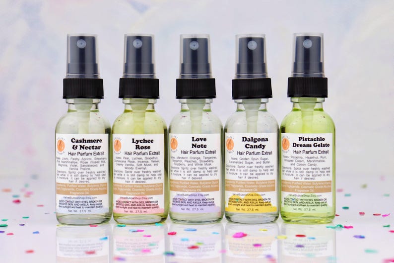 Hair Parfum Extrait, Highly Concentraited, Long Lasting, Perfume For Hair, Gentle Hair Mist, Fruity, Gourmand, Floral, Elegant Scents image 1