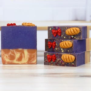Delivery Delights PRE-ORDER, Cold Process Soap, with triple butter, Banana Nut Bread, Ghibli, Kiki’s Delivery Service Inspired, Anime