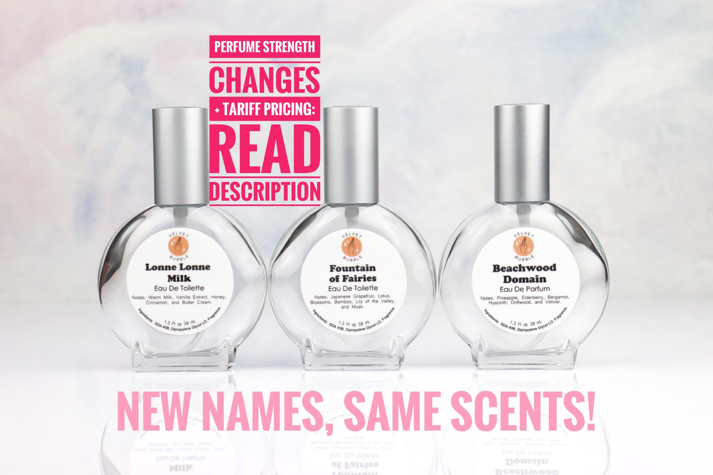 Pick a Scent! Fountain of Fairies, Eau De Toilette, Eau De Parfum, Luxury  Fragrances, Zelda, Gamer Gift, READ DESCRIPTION