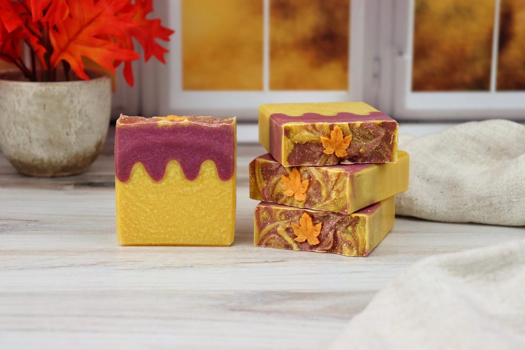 Creative Fall Soaps Autumn Jam PRE-ORDER, Cold Process Soap, With Triple Butter, Fall Soap ...