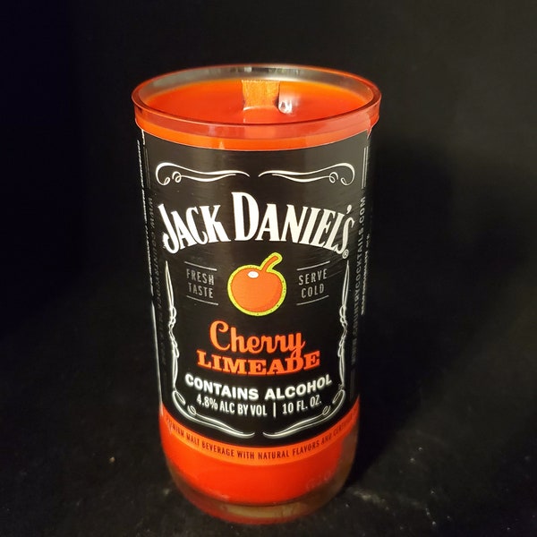 Jack Daniels flavored beverage Candle