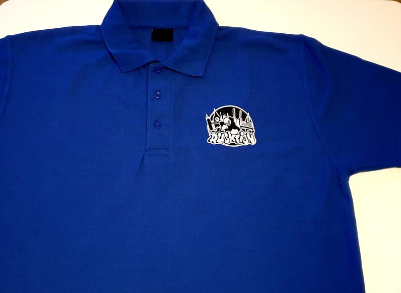 Embroidered Rucktion Logo Polo Shirt