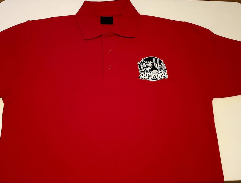 Embroidered Rucktion Logo Polo Shirt