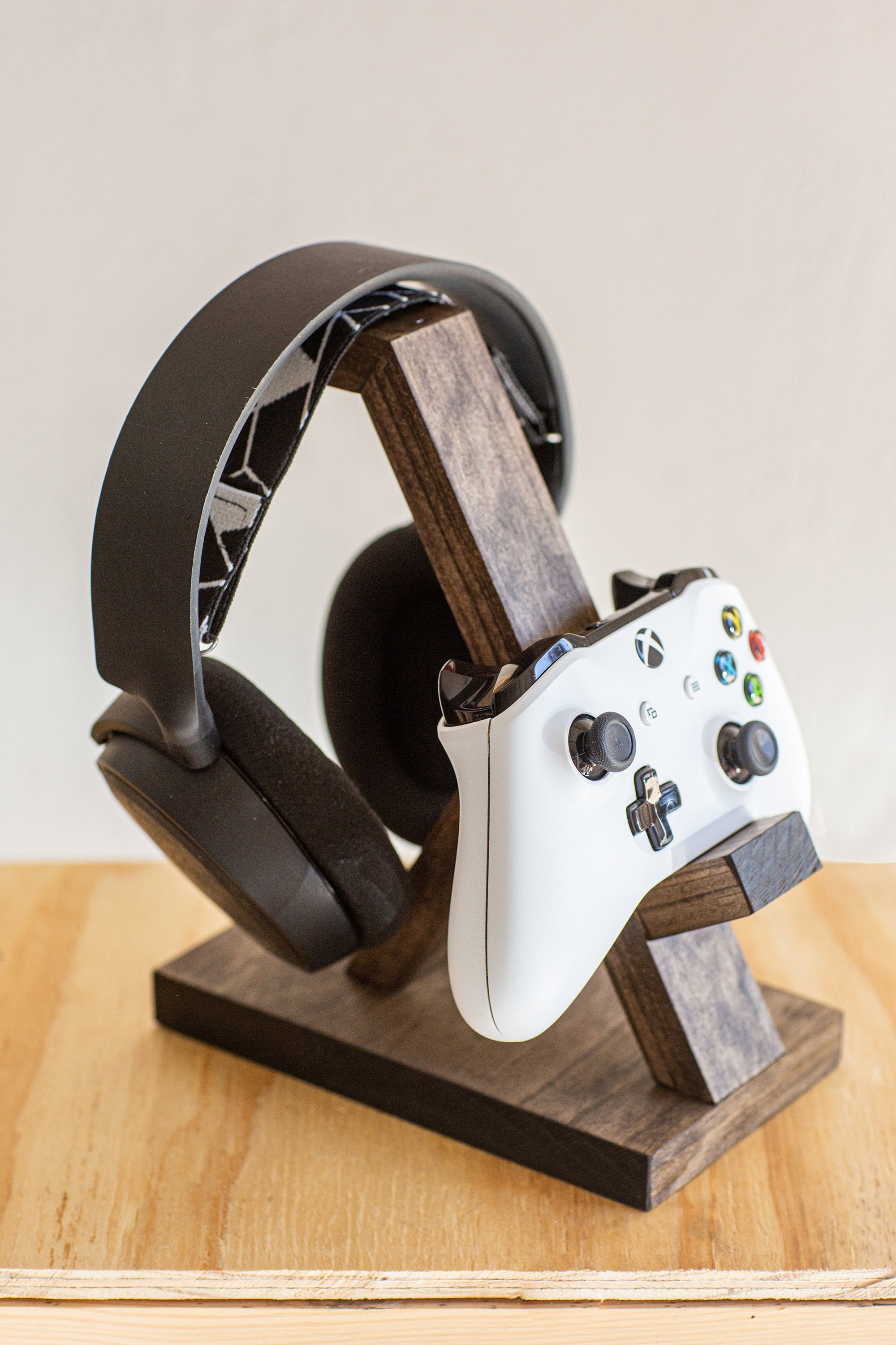 Wooden Controller Stand Headset Stand Etsy