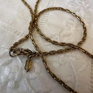 Sarah Coventry Gold Tone Chain