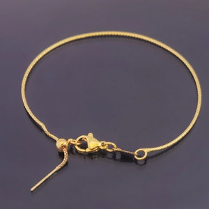 14k Gold Bolo Bracelet/ Adjustable Sliding 925 Sterling Silver Bracelets for Women Jewelry supply