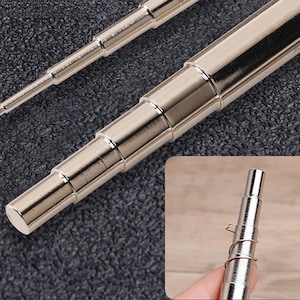 5-Step Round Mandrel Set Craft Wire Tool/ 1mm-10mm Make Loops Circles Coils in Wire