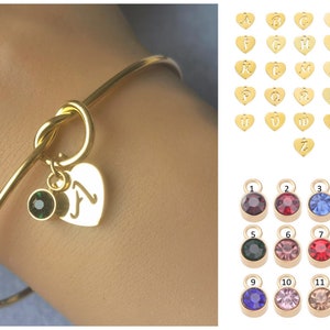 Colgante de letras inglesas en forma de corazón de acero inoxidable de 12 mm A-Z / Nombre Joyería inicial para su collar de dijes grabados y suministro de regalo de pulsera