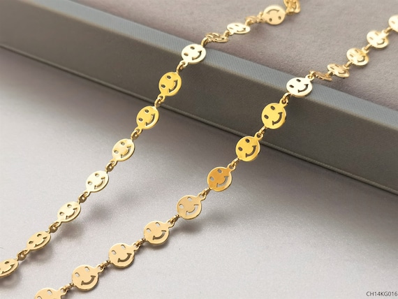 Gold online chain emoji