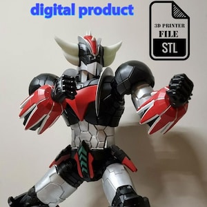 grendizer infinitism goldorak - 2 versions -file stl for print