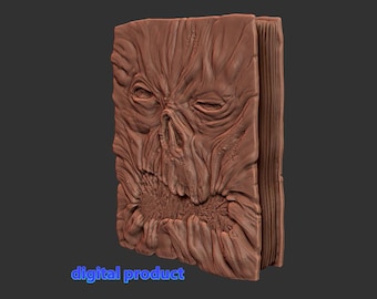 evil dead -necronomicon book-stl-file for print