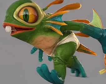 murloc-murky-file stl for print