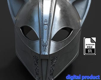 Feline Warrior Helmet wearable -STL file for 3d printer