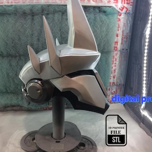 reinhardt helmet - stl for printer3d