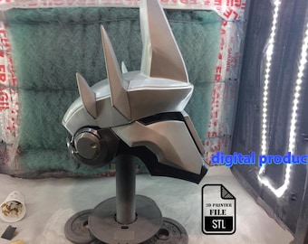 reinhardt helmet - stl for printer3d