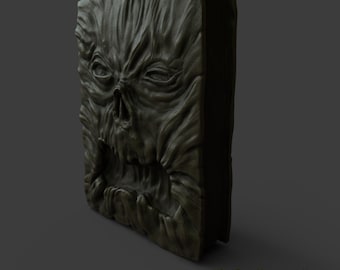 evil dead -necronomicon book-stl-file for print