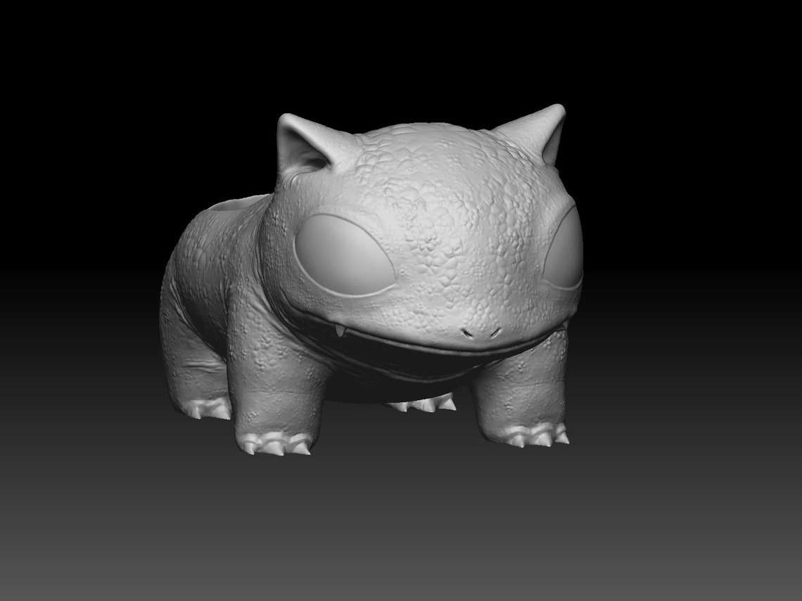 Pokémon Pot de fleur Fichier dimpression 3D stl Etsy France