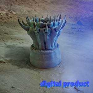 horror planter/ maw/ cup for pencils / STL FOR PRINTER 3D