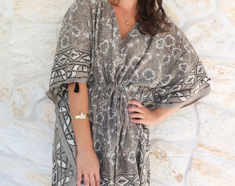 Dabu Cotton Caftan