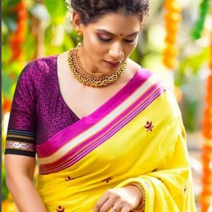 Maharashtrian blouse design 2025