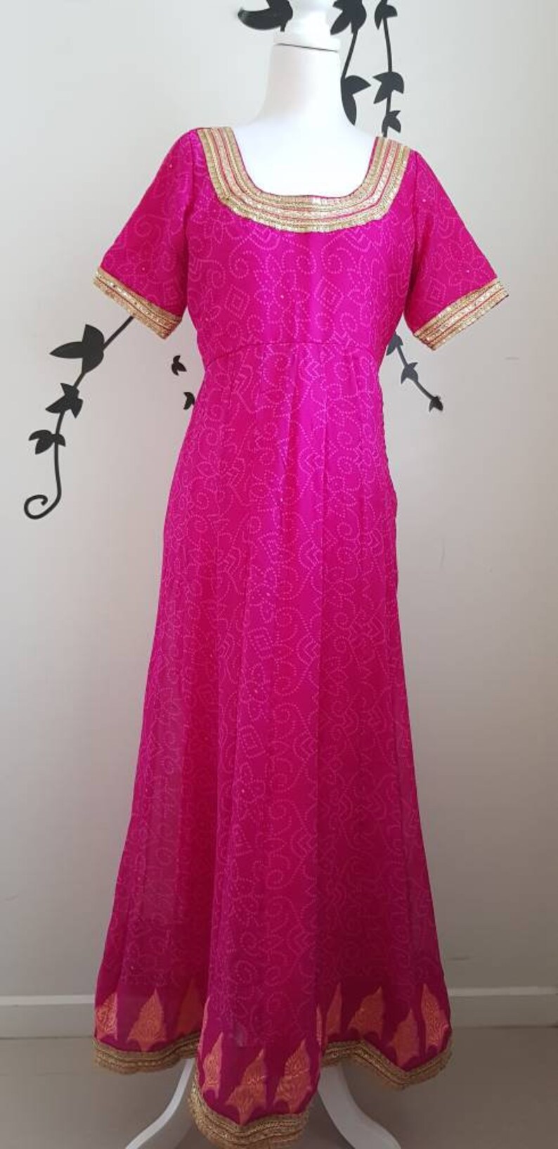 long gown with dupatta meesho
