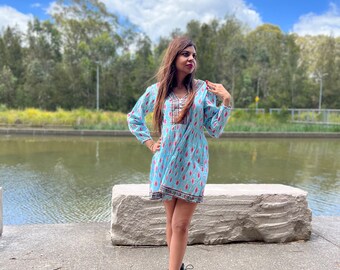 Arnhem top primrose kaftan