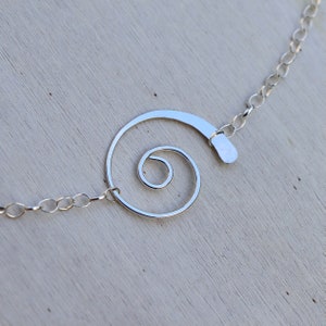 Sterling Silver Nautilus Spiral – Tranquility Collection