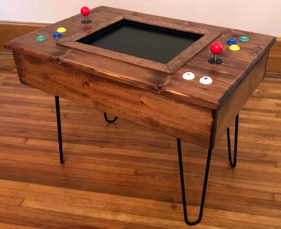 412 In 1 Cocktail Table Arcade Machine With Mid Century Modern Etsy